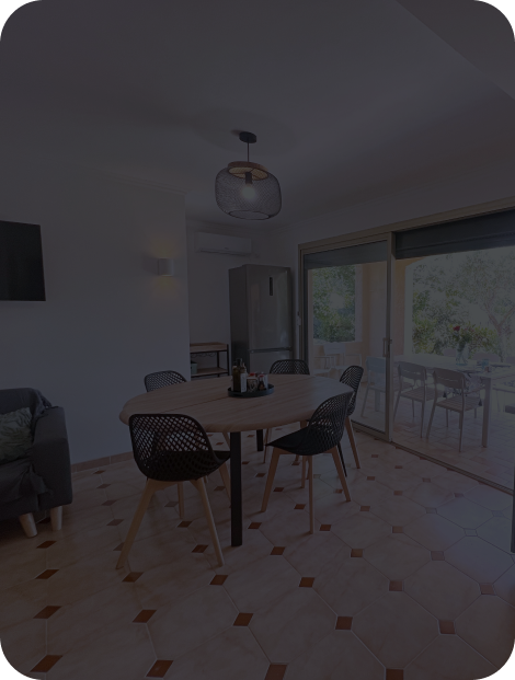 Kitchen <br>and<br> living room